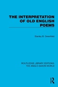 Cover: The Interpretation of Old English Poems - Routledge