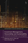 Cover: Investment Management, Stewardship and Sustainability - Hart Publishing