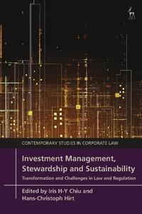 Abbildung von: Investment Management, Stewardship and Sustainability - Hart Publishing
