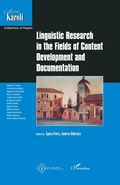 Cover: Linguistic Research in the Fields of Content Development and Documentation - Collection Karoli