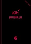 Cover: KAI - SKETCHBOOK 2022 - Kai Jerz&ouml; - HERZGLUT Verlag