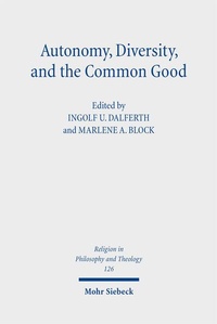 Enlarge image Cover: Autonomy, Diversity and the Common Good - Mohr Siebeck