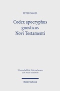 Cover: Codex apocryphus gnosticus Novi Testamenti - Mohr Siebeck