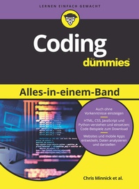 Abbildung von: Coding Alles-in-einem-Band für Dummies - Wiley-VCH