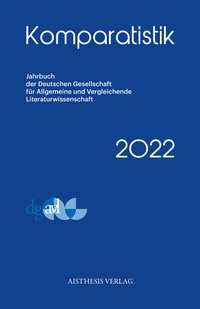 Enlarge image Cover: Komparatistik 2022 - Aisthesis