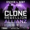 Cover: Clone Rebellion 3: Allianz - Ronin-H&ouml;rverlag, ein Imprint von Omondi GmbH