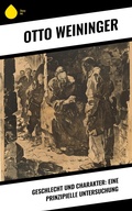 Cover: Geschlecht und Charakter: Eine prinzipielle Untersuchung - Sharp Ink