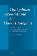 Cover: Thukydides Second-Hand bei Flavius Josephus - Brill