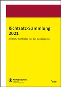 Cover: Richtsatz-Sammlung 2021 - NWB