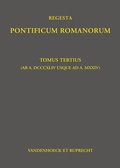 Cover: Regesta Pontificum Romanorum - Vandenhoeck & Ruprecht