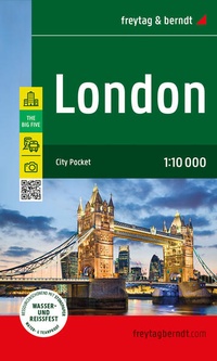 Abbildung von: London, Stadtplan 1:10.000, freytag & berndt - Freytag-Berndt und ARTARIA