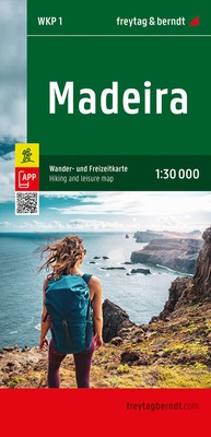 Abbildung von: Madeira, Wander- und Freizeitkarte 1:30.000, freytag & berndt - Freytag-Berndt und ARTARIA