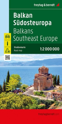 Abbildung von: Balkan - Südosteuropa, Straßenkarte 1:2.000.000, freytag & berndt - Freytag-Berndt und ARTARIA