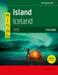 Abbildung von: Island Reiseatlas, Autoatlas 1:150.000, Spiralbindung, freytag & berndt - Freytag-Berndt und ARTARIA