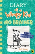Cover: Diary of a Wimpy Kid: No Brainer (Book 18) - Puffin