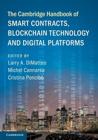 Enlarge image Cover: The Cambridge Handbook of Smart Contracts, Blockchain Technology and Digital Platforms - Cambridge University Press