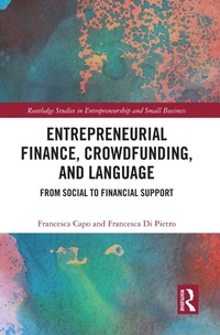 Abbildung von: Entrepreneurial Finance, Crowdfunding, and Language - Routledge