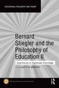 Cover: Bernard Stiegler and the Philosophy of Education II - Routledge