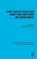 Cover: The Paris Psalter and the Meters of Boethius - Routledge