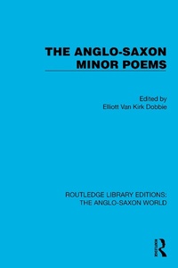 Bild: The Anglo-Saxon Minor Poems - Routledge