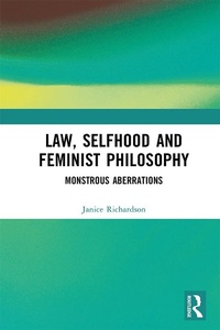 Bild vergrößern Bild: Law, Selfhood and Feminist Philosophy - Routledge