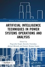 Cover: Artificial Intelligence Techniques in Power Systems Operations and Analysis - Auerbach