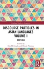 Cover: Discourse Particles in Asian Languages Volume I - Routledge