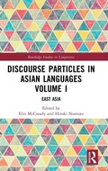 Cover: Discourse Particles in Asian Languages Volume I - Routledge