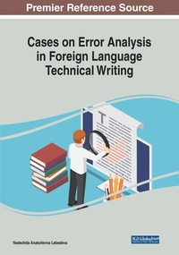 Abbildung von: Cases on Error Analysis in Foreign Language Technical Writing - Information Science Reference