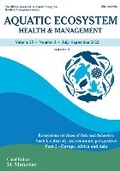 Cover: Aquatic Ecosystem Health & Management 25, no. 3 - Michigan State University Press