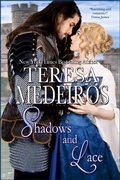 Cover: Shadows and Lace (Brides of Legend, #1) - Amber House Books