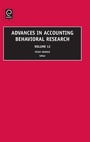 Cover: Advances in Accounting Behavioral Research - Emerald Group Publishing Limited