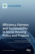 Cover: Efficiency, Fairness and Sustainability in Social Housing Policy and Projects - MDPI AG