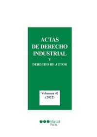 Abbildung von: Actas de Derecho Industrial y Derecho de Autor - Marcial Pons SdH