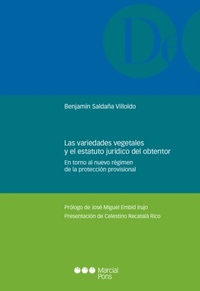 Abbildung von: Las variedades vegetales y el estatuto jurídico del obtentor - Marcial Pons SdH