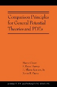 Abbildung von: Comparison Principles for General Potential Theories and PDEs - Princeton University Press