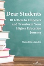 Cover: Dear Students - Peter Lang Verlag