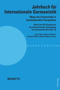 Abbildung von: Wege der Germanistik in transkultureller Perspektive - Peter Lang Verlag