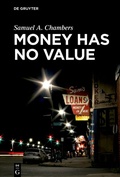 Cover: Money Has No Value - De Gruyter