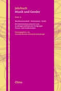 Cover: Musikwissenschaft - Feminismus - Kritik - Georg Olms Verlag
