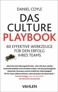 Abbildung von: Das Culture Playbook - Vahlen