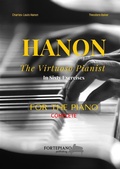 Cover: Charles-Louis Hanon - The Virtuoso Pianist in Sixty Exercises for Piano - Fortepiano Publishing