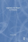 Cover: Linguistics for Singers - Routledge