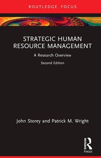 Enlarge image Cover: Strategic Human Resource Management - Routledge