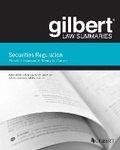 Cover: Gilbert Law Summaries on Securities Regulation - West Academic Press