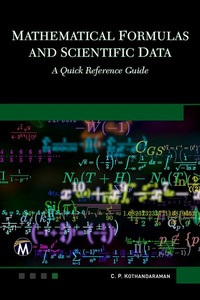 Abbildung von: Mathematical Formulas and Scientific Data - Mercury Learning and Information