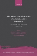Cover: The Austrian Codification of Administrative Procedure - OUP eBook