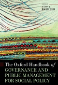 Cover: The Oxford Handbook of Governance and Public Management for Social Policy - OUP eBook