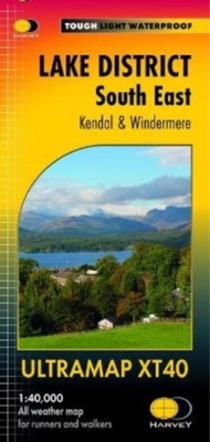 Abbildung von: Lake District South East Ultramap - Harvey Map Services Ltd