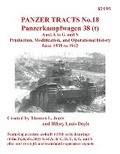 Cover: Panzer Tracts No.18: Panzerkampfwagen 38(t) - Panzer Tracts